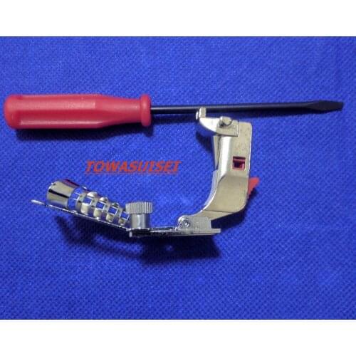 SNAP ON ADJUSTABLE BIAS TAPE BINDER FOOT for old bernia 700, 707, 708, 709, 717, 718, 719, 730, 731, 732, 741, 742 744