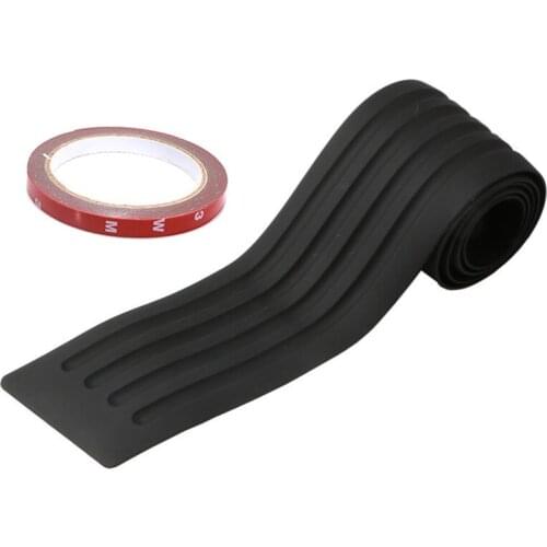 Universal Car Rear Bumper Sill/Protector Plate Rubber Cover Guard Trim Pad for Opel Astra VAUXHALL MOKKA Zafira Insignia Vectra