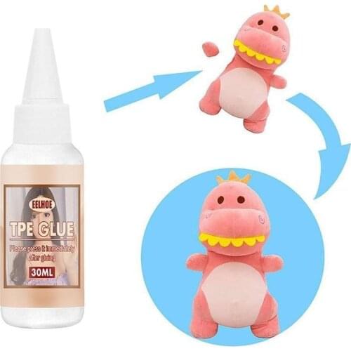 Liquid Solvent Glue for Silicone TPE Doll Tear Split Repair Glue 30ml