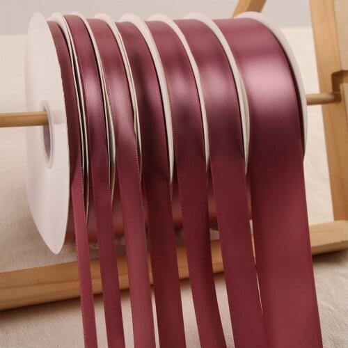 100yard 6mm-38mm Grosgrain Satin Ribbons for Wedding Christmas Party Decor DIY Bow Craft Ribbons Card Gifts Wrapping Supplies