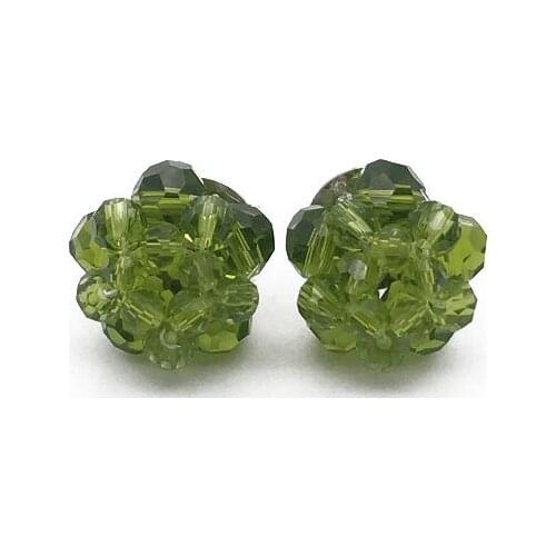 Flower Earrings Acrylic Beads Colorful Gift For Gilrs Women