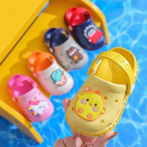 Baby Sandals Summer Boys' Non Slip Soft Sole Indoor 1-3 Year Old Baby Girls' Cute Walking Beach shoes Slippers 2021 Outdoor