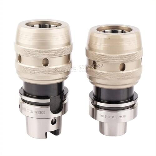 Shank of HSK63A- MC32-110 strong straight barrel clamped milling cutter with five-axis CNC machining center