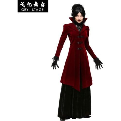 Halloween Costume Sexy Vampire Costume Women Masquerade Party Cosplay Gothic Halloween Dress Vampire Role Play Clothing Witch