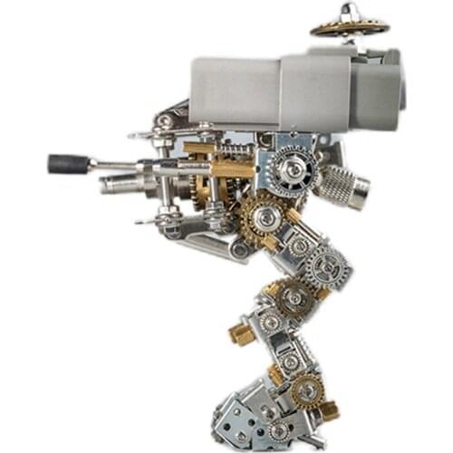 150+Pcs DIY Assembly Toy Steampunk Style War Robot-Xrobot Model Kit Gift for Decor