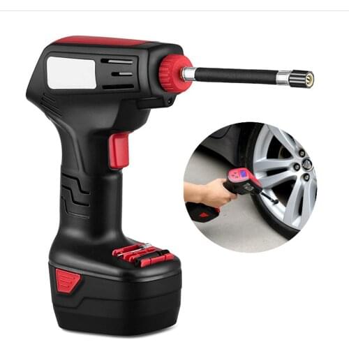 New Air Compressor Cordless Portable Compressor Electric Inflator Portable Hand Held Pump with Digital LCD