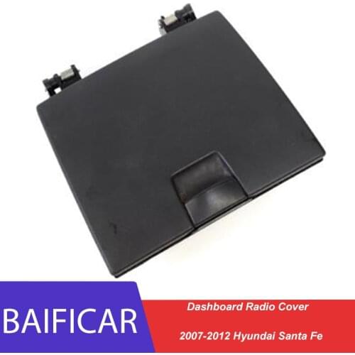 Baificar Brand New Genuine Dashboard Radio Cover Top Dash Storage 84745-2B000 847452B000 For 2007-2012 Hyundai Santa Fe