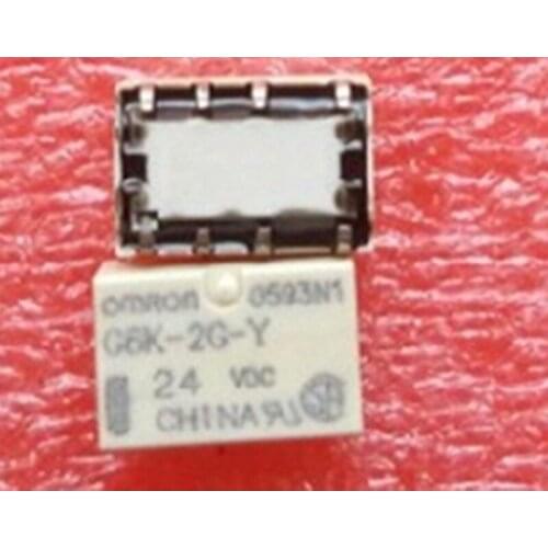 Wholesale 10pcs/lot relay 1A G6K-2G-Y-24VDC