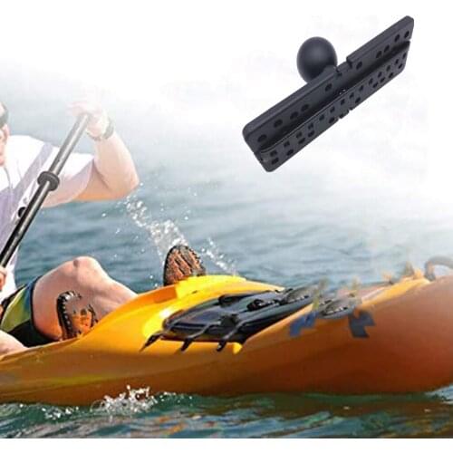 Marine Boat Fishfinder Swivel Ball Mount Base Universal Mounting Plate Kayak Accessories for Kayak Boat
