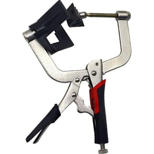 ABSF Woodworking V-Clamp Angle Pliers Vigorously V-Shaped Pliers 90 Degree Pliers Drawer Step-Up Pliers Woodworking Pliers