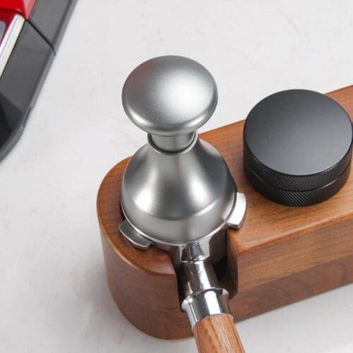 58mm Coffee Tamper Powder Hammer Coffee Accessories Pressed Powder With Anti Pressure Deviation Design Adjustable Depth Design