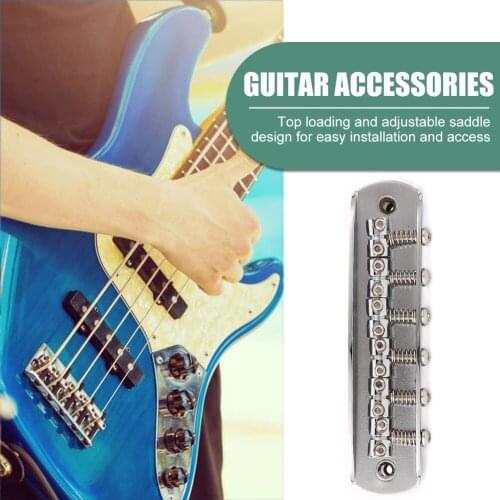 Musical Instruments Replacement Parts Classical Electric Acoustic Guitar Nut Set Adjustable Guitar Bridge Tremolo Saddles