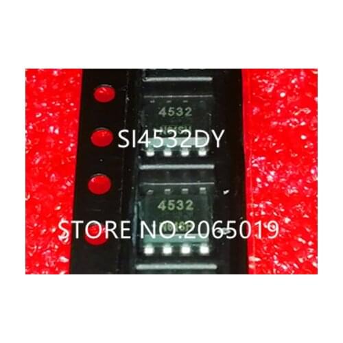 10PCS SI4532DY-T1-E3 SI4532DY SI4532 4532 SOP8