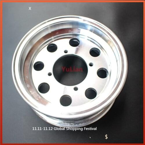 2.75/3.00-8 front 3.50-8 rear aluminum wheel hub Monkey Bike Small Monkey Motorcycle Wheel Modified 8 Inch Electroplated Rim