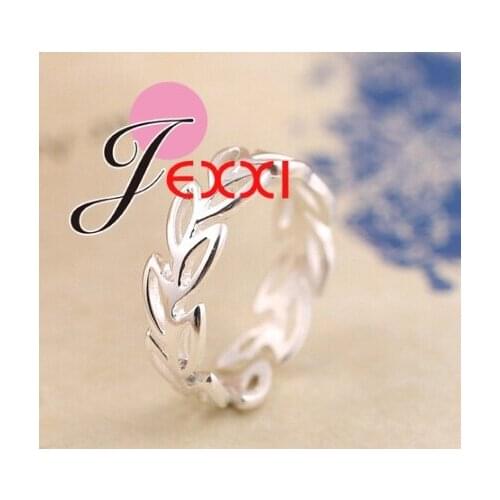 Good Quality 925 Sterling Silver Open Finger Rings For Women Girls Fashion Birthday Party Jewelry Statement Ring