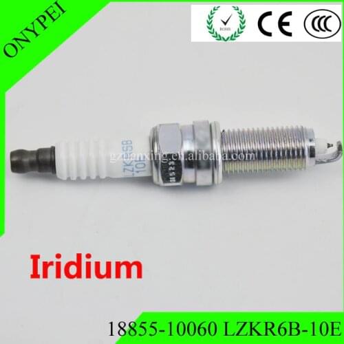 4x 18846-10060 Auto Ignition 1884610060 SILZKR6B10E Iridium Power Spark Plug For HYUNDAI KIA 18855-10060 LZKR6B-10E SILZKR6B-10E