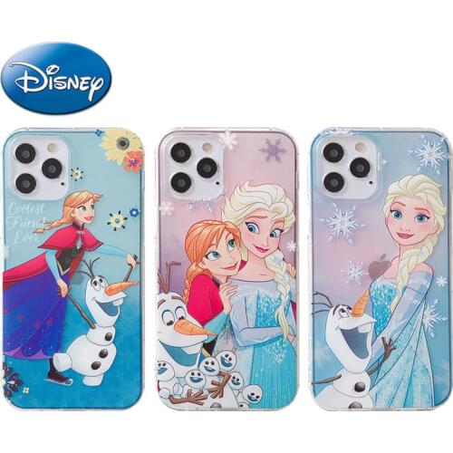 Disney Phone Case for IPhone 6S/7/8P/X/XR/XS/XSMAX/1112pro/12mini Frozen Elsa Phone Case Cover