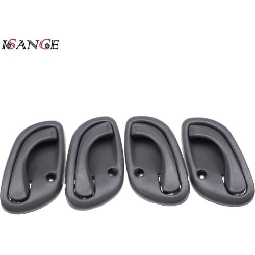 ISANCE Door Handle Inside Interior Front Rear Right / Left SET Grey For SUZUKI GRAND VITARA 1998-2005 OEM# 8311060G01 8313060G01
