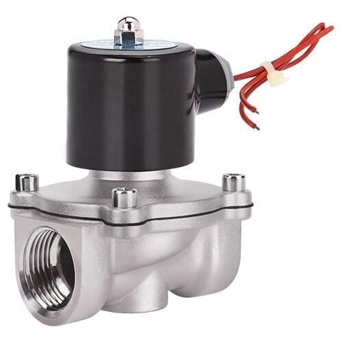 3/4" Stainless Steel 220v Water Solenoid Valve Normally Closed DN20 Solenoid Valve
