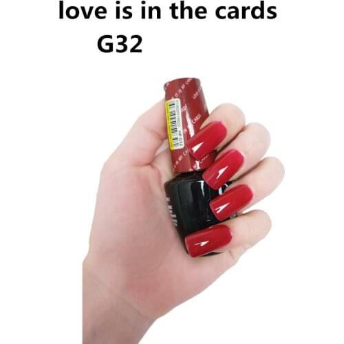G32 Love Is In My Cards 15ml UV LED Gel Polish Vernis Permanent Lasting Shine opies Nail Art (need lamp dry)