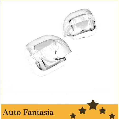 Chrome Mirror Cover w/ LED for Pajero / Montero 00-06 -Free shipping