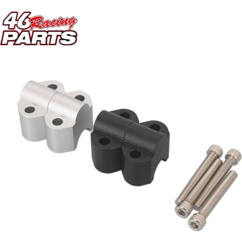 Motorcycle Handle Bar Clamp Raised Extend Handlebar Mount Riser For KAWASAKI ER6F ER6N Versys Klr 650 1000 accessories