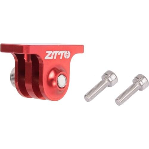 1pcs ZTTO GoPro Mount For Original Garmin Bryton II 2 igpsport Out-front Bike Computer GPS Combo Holder Handlebar Camera Adapte