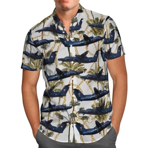 New Plane 3D Beach Breathable Hawaii Summer 2021 Shirt Short Sleeve Shirt Streetwear Oversized Chemise Hombre Blusa Masculina-32