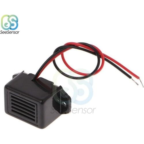 Alarm Buzzer DC 12V 85dB Mini Electronic Alarm Buzzers Constant Tone Outdoor Solar Repeller Buzzer