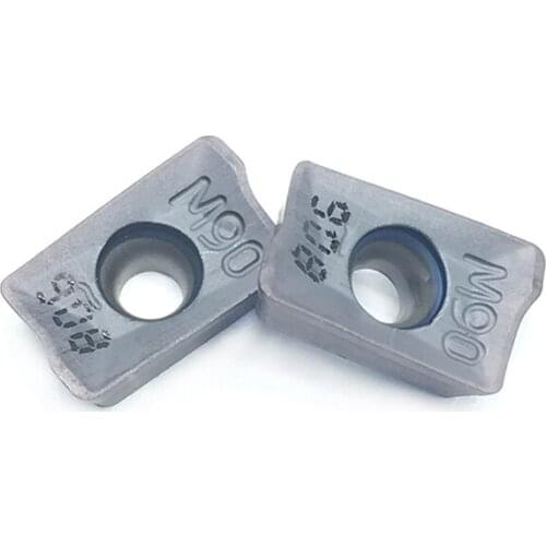 10PCS HM90 APKT1003 PDR IC908 Mill Carbide Insert Lathe Milling cutters CNC tools