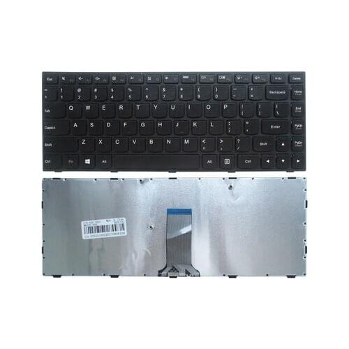 SSEA New laptop US black Keyboard For Lenovo IdeaPad 300-14IBR 300-14ISK