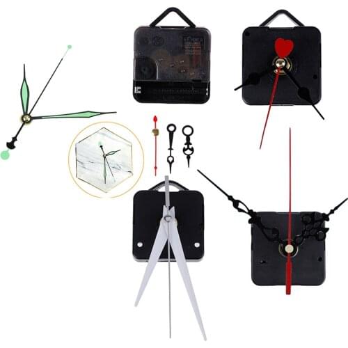 New DIY Clock Mechanism Parts Classic Hanging Black Quartz Watch Wall Clock Movement Quartz Wall Clock Movement