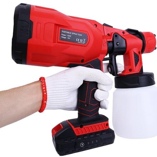 Electric Spray Gun 120W Paint Spray Gun Airbrush Power Tools Easy Spraying&Clean Capacity 800ml Disinfection Sterilization Tools
