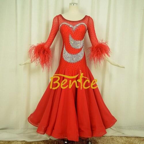 Ballroom Dance Competition Dresses Women/Ballroom Dresses/Ballroom Waltz Dresses/Ballroom Dancing/Waltz Dress