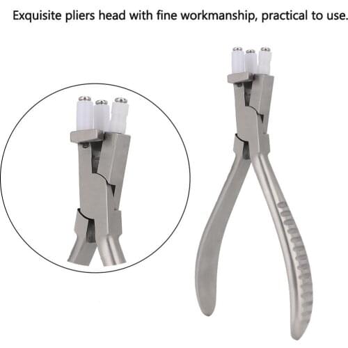 Stainless Steel Trigeminal Glasses Plier Adjust Lens Curvature High Hardness Eyeglasses Glasses Frame Repair Tool Accessories