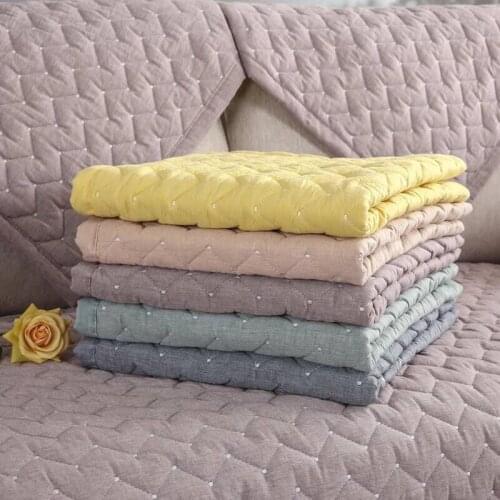 Polyester / Cotton Sofa Cover Elastic Wubierta Dirt-proof Sofa Protector Pet Dog Cushion Mat Slipcover Sofa Cover 1-3seats Sofa