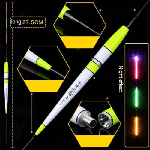 Fishing Float LED Electric Float Light Fishing Tackle Luminous Electronic Float Fish Buoys With Battery