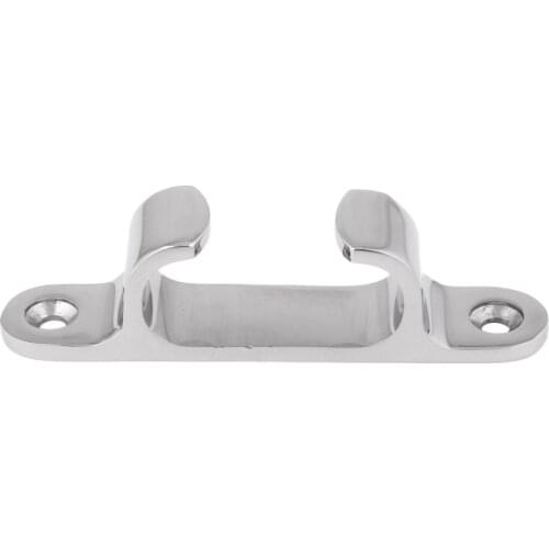 Straight Fairlead High Quality 316 Stainless Steel Marine Sailing Boat Deck Cleat Bow Chock Marin grade surface polishing