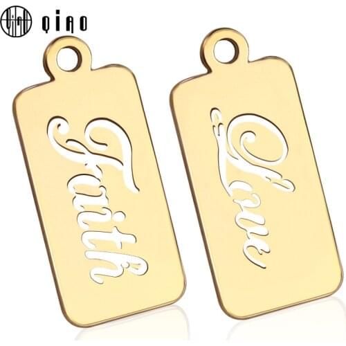 QIAO Gold Pendants