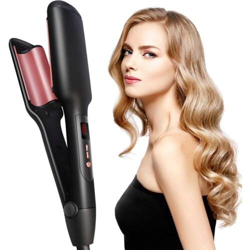 New Hair Curler Electric Egg Rollers Hair Waver Wand 2 Barrel Curling Iron Hair Curlers Ceramic Two Tube Hair Styler Tools
