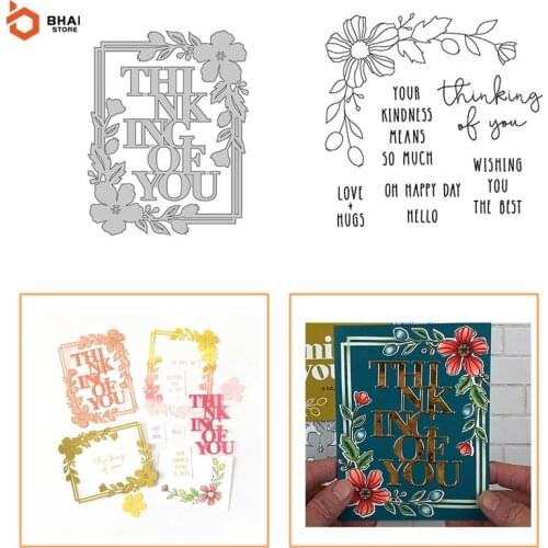 Samoan Missing Words Metal Cutting Dies and Stamps Stencil for DIY Scrapbooking Photo Album Embossing Decorative Paper Cards New