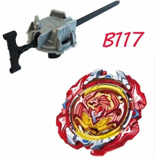 Top Beybladeburst Toys B-117 With Launcher Kids Gift Toupie Bey Bay Burst Metal Fusion God Top