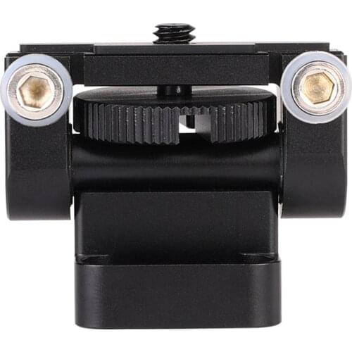 Universal Adjustable DSLR Cage Monitor Holder Mount Stand Anti-Twist Mini 180 Degree Tilt Pan for Camera Monitor LCD Screen