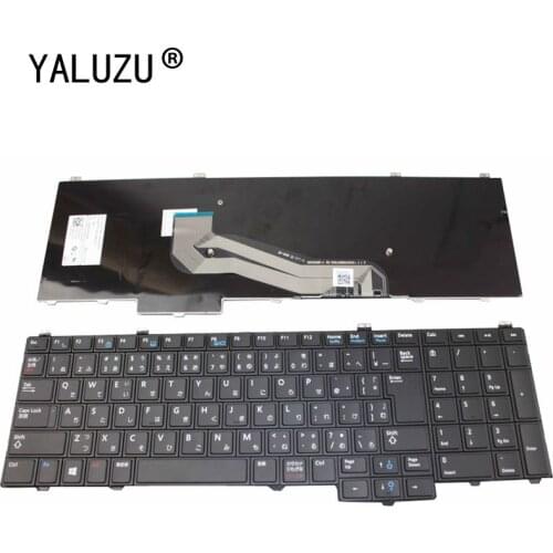 YALUZU JP Laptop keyboard FOR DELL Latitude 15 5000 E5540 Black