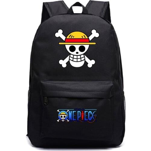 Japan ONE PIECE Backpack Cartoon Notebook Anime Schoolbag Sac A Dos School Bags for Teenage Girls Bagpack Monkey D.Luffy