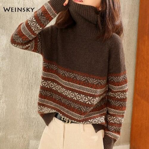 Women Elegant Turtleneck Knitted Sweater And Pullovers Fashion Casual Style Female Sweaters 2020 Spring And Winter New Tops