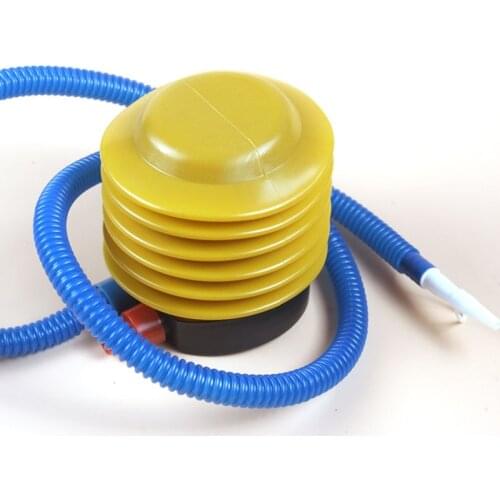 1PC Inflatable Balloon Pump Air Inflator Toy Foot Balloon Pump swimming ring summer Tropical Hawaiian Party supplies Accessories