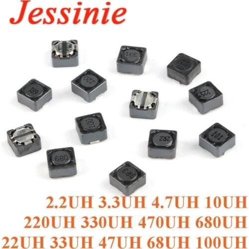 10pcs CDRH74R CD74 SMD Power Inductance 7*7*4mm Shielded Inductor 2.2/3.3/4.7/10/22/33/47/68/100/220/330/470/680UH 101 220 330