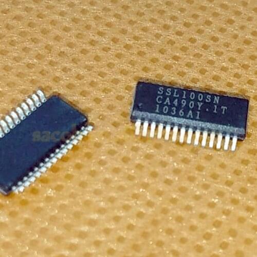 10PCS/lot New OriginaI SSL100SN or SSL100SN-A2-0-TR SSL100SN-A1-0-TR or SSL110SN-B1-0-TR SSL110SN SSOP-28 Power Supply IC