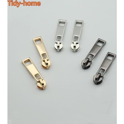10Pcs High Grade Thicken #5 Nylon Zipper Sliders Zipper Pullers Zipper Head Repair Kit Zipper For Backpack Coat